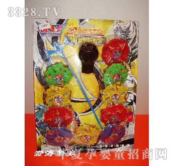 集美10合1实色双向陀螺 60338A10