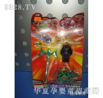 集美双向镀金铁件陀螺20083C