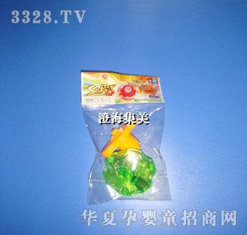 集美梅花型闪光变化陀螺8807A-1