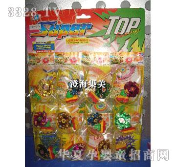 集美12只普通电镀迷尔大面板陀螺
