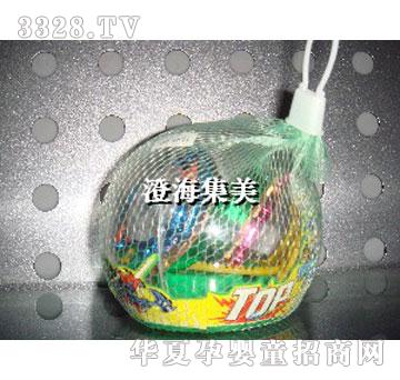 集美2合1电镀八音锌合金陀螺加普通型锌合金陀螺