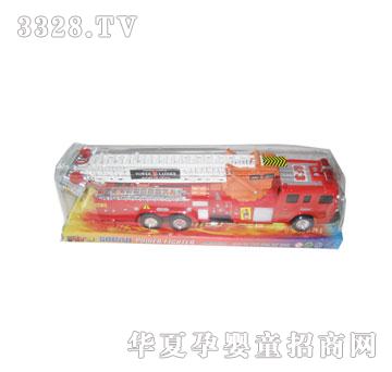 方媛1639-惯性消防车-惯性力控玩具