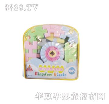 方媛JF-516-节节高风车积木-益智玩具