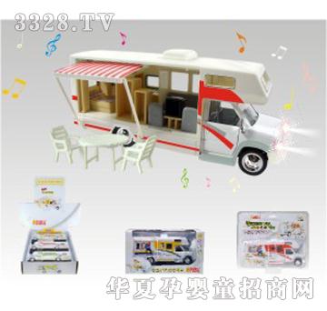 伶俐宝合金声光回力车