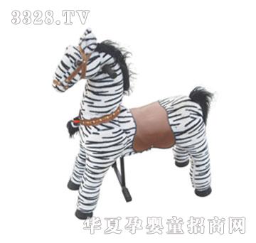 笑哈哈斑马电动玩具