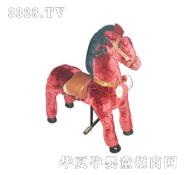 笑哈哈红马电动玩具