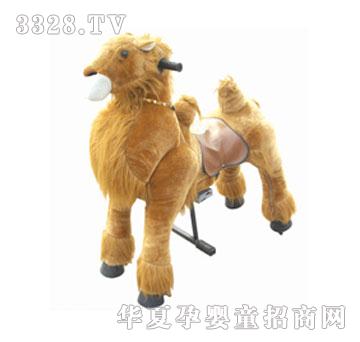 笑哈哈黄马电动玩具