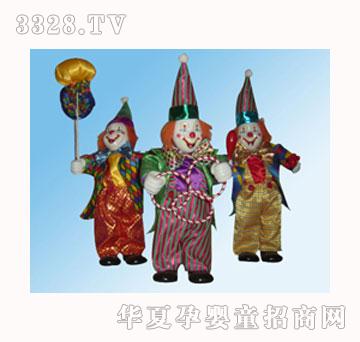 陶瓷小丑玩具