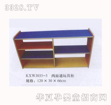 河南开心玩具两面通玩具架