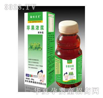 翰林贝贝苹果浓浆奶伴侣390g
