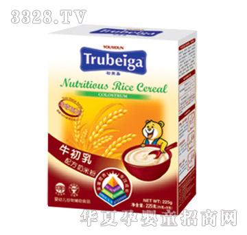 初贝嘉牛初乳配方奶米粉