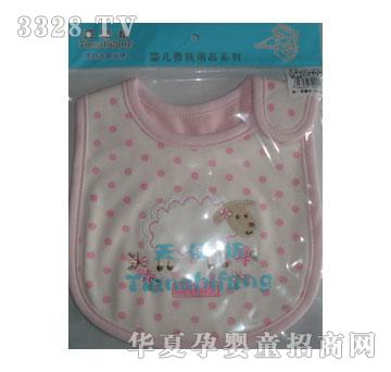 天使坊tsf-3001卡通绣花口水巾-小羊