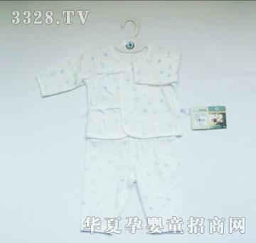 天使娃娃印花合同套(开闭两用裤)1301