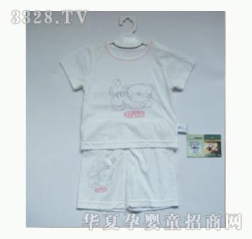天使娃娃莫代尔短袖肩钮套1390