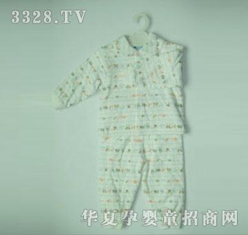 天使娃娃超保暖铺棉翻领开胸套1653