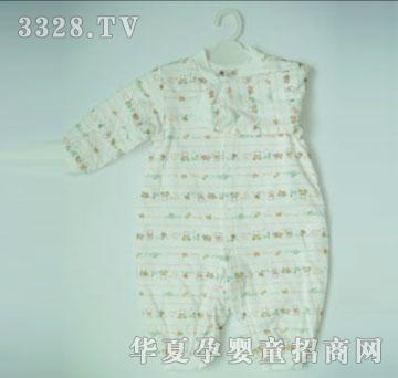 天使娃娃超保暖铺棉两用哈衣1655