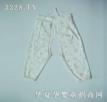 天使娃娃双面印花绑带裤1057