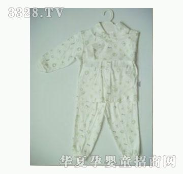 天使娃娃双面印花反领开胸套1045
