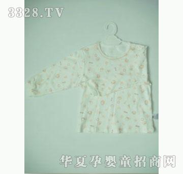 天使娃娃双面印花肩钮衫1054