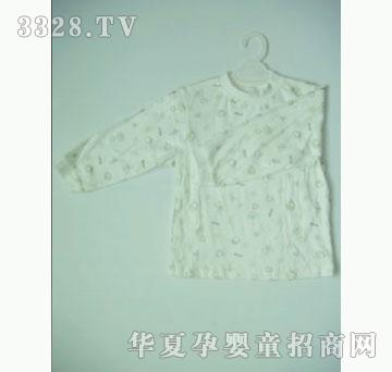 天使娃娃双面印花中领衫1056