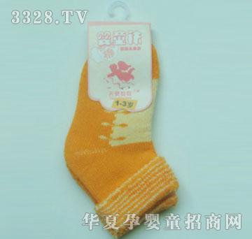 天使娃娃毛巾宝宝袜3051
