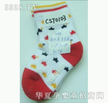 天使娃娃满天星宝宝袜3164