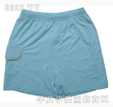 幸运啦啦竹纤维一个口袋短裤