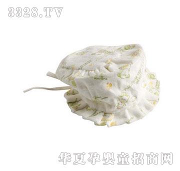 大爱孕婴天鹅绒公主式花帽婴儿帽