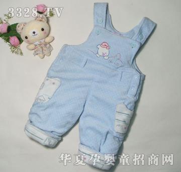 美因宝背带裤（两用档）6-12-24蓝色