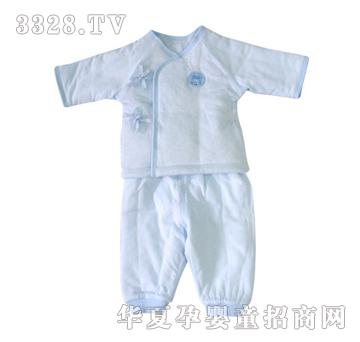 宝马波尼河马宝贝保暖和服套装