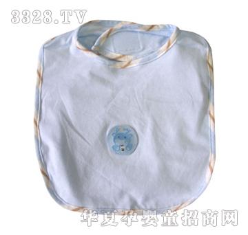 宝马波尼河马宝贝防水围兜