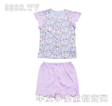 宝马波尼兔子花园前开短袖套装