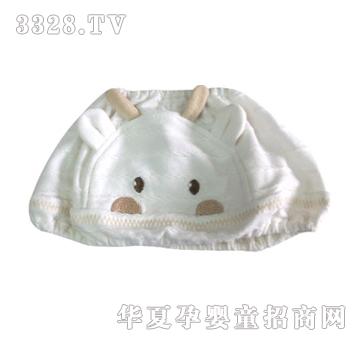 如意宝贝乳牛透气帽