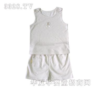 如意宝贝乳牛莫代尔背心套装