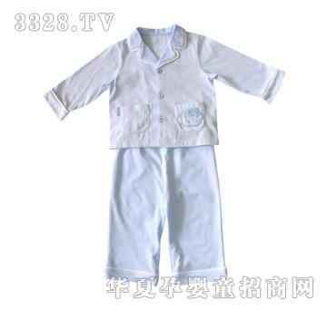 如意宝贝蜻蜓熊男睡衣套装