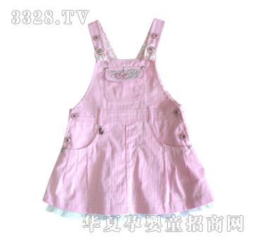 如意宝贝夏日女孩吊带裙