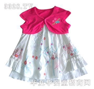 如意宝贝朵朵公主细肩带洋装