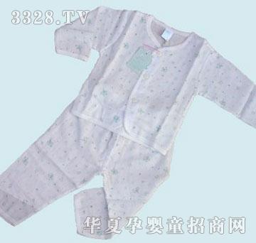 母婴坊M2402纱布印花开胸套