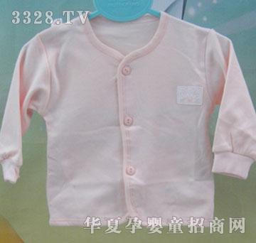 家婴坊40S超柔素色双面开胸衫