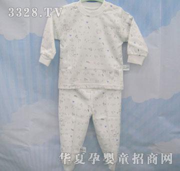 家婴坊40S超柔印花双面肩开中领套
