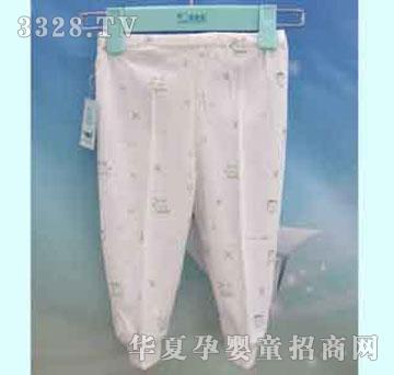 家婴坊40S竹纤维印花双面开闭两用裤