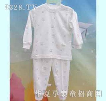家婴坊40S竹纤维印花双面中领套