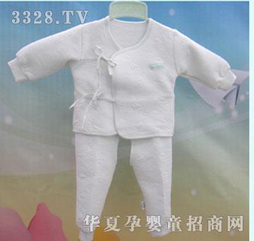 家婴坊素色提花保暖绑带合同套
