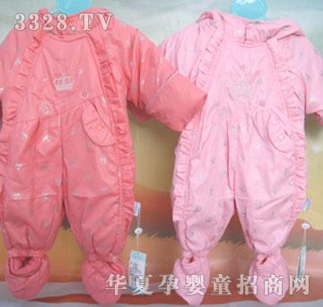家婴坊女童连帽哈衣