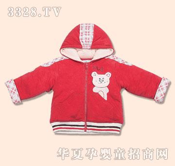 娃丽比牛仔加大连帽衣