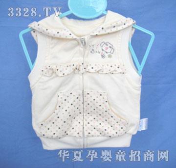 家婴坊连帽马夹单件