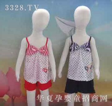 家婴坊吊带背心娃娃装两件套