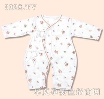 娃丽比单面竹纤维印花和服哈衣