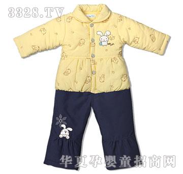 娃丽比匹绣女童翻领套