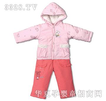 娃丽比匹绣女童连帽套